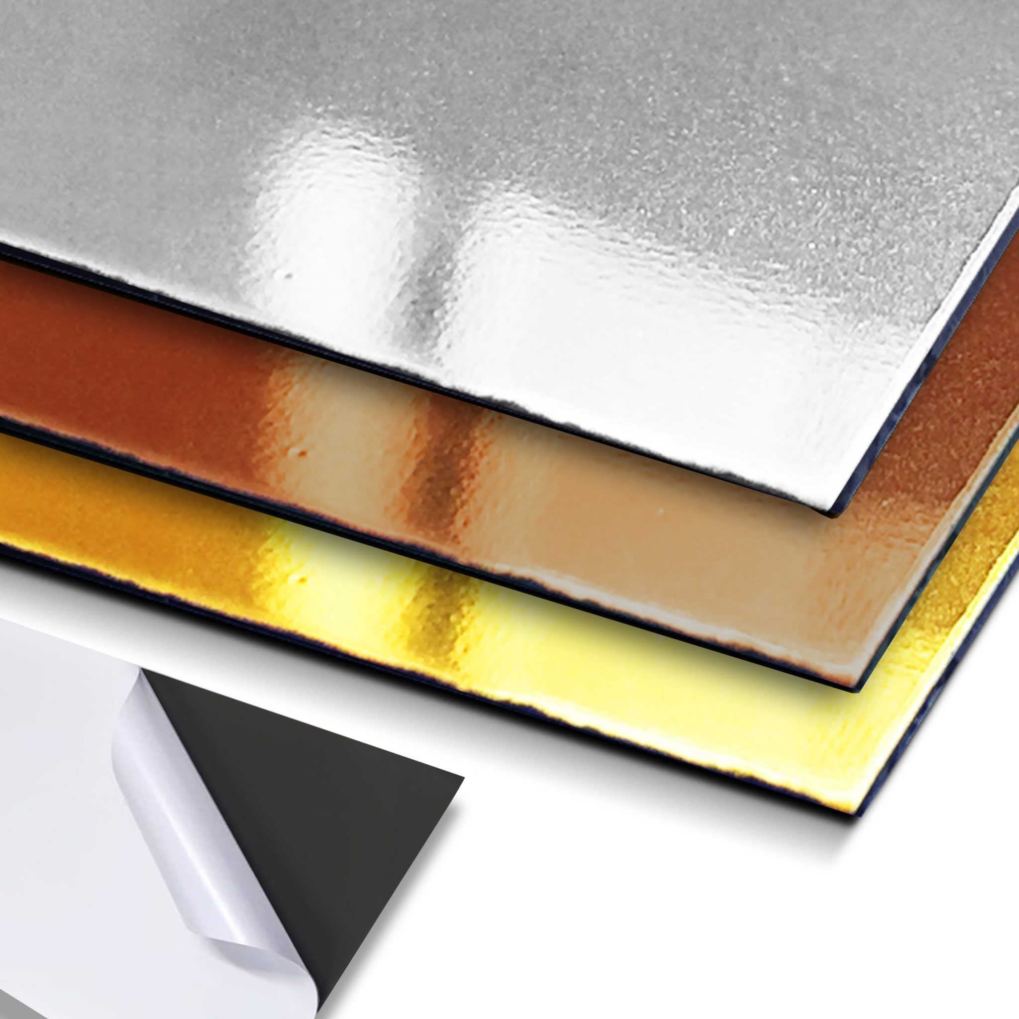 Placa Metalexglued con pegamento