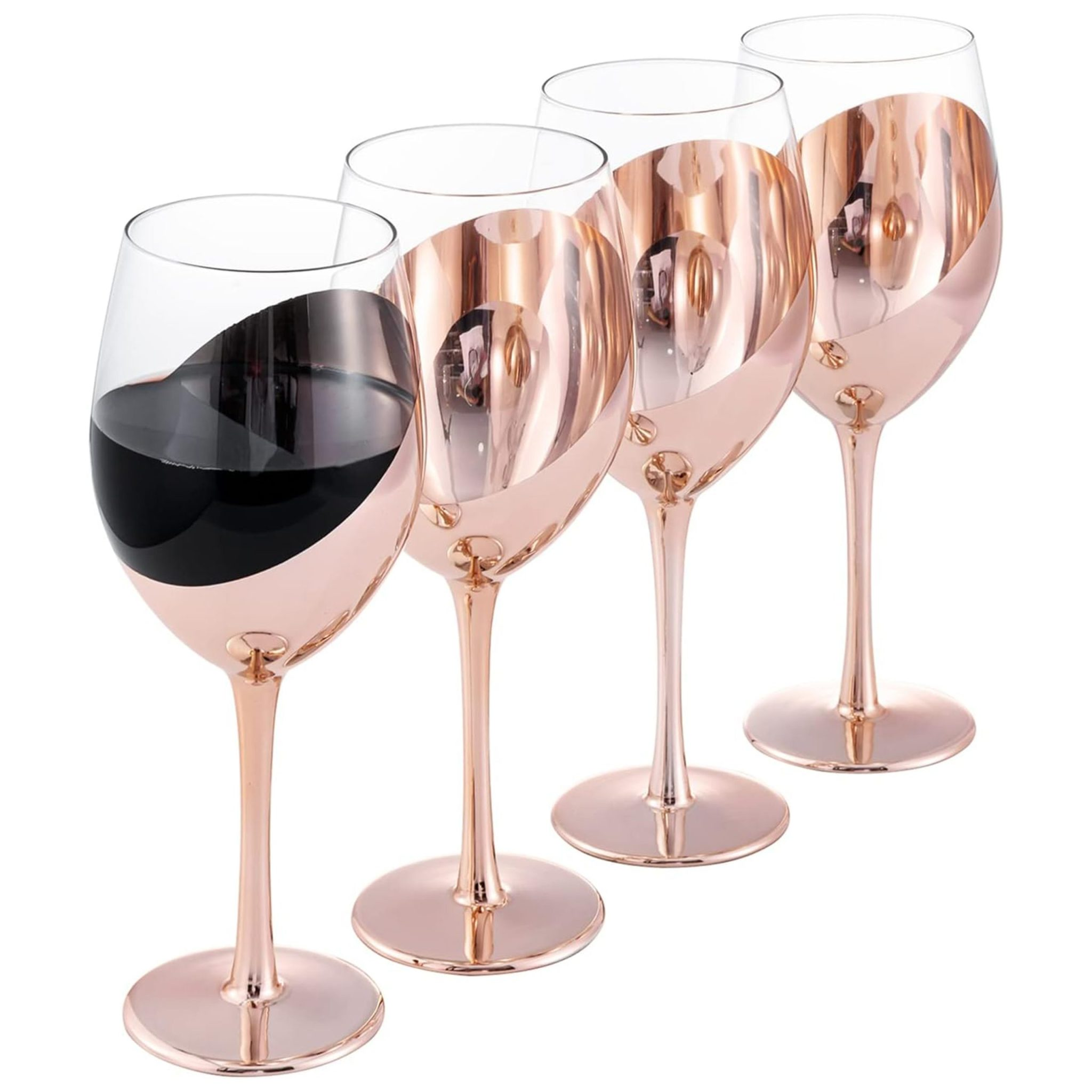 Set de 4 Copas de Vino Encobrizadas M87