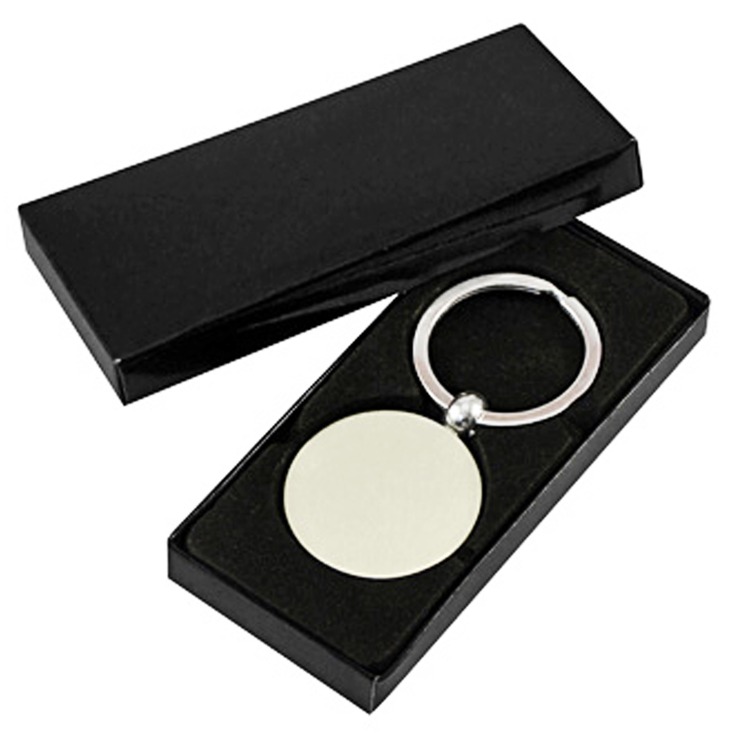 Llavero metálico redondo K6