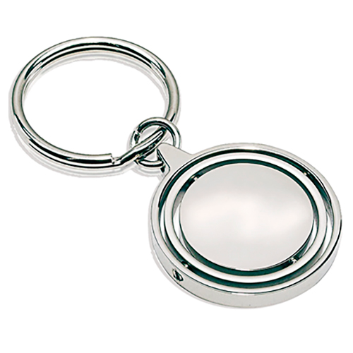 Llavero Metal Redondo Giratorio K16