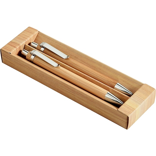Set Portaminas y Bolígrafo Bamboo B92