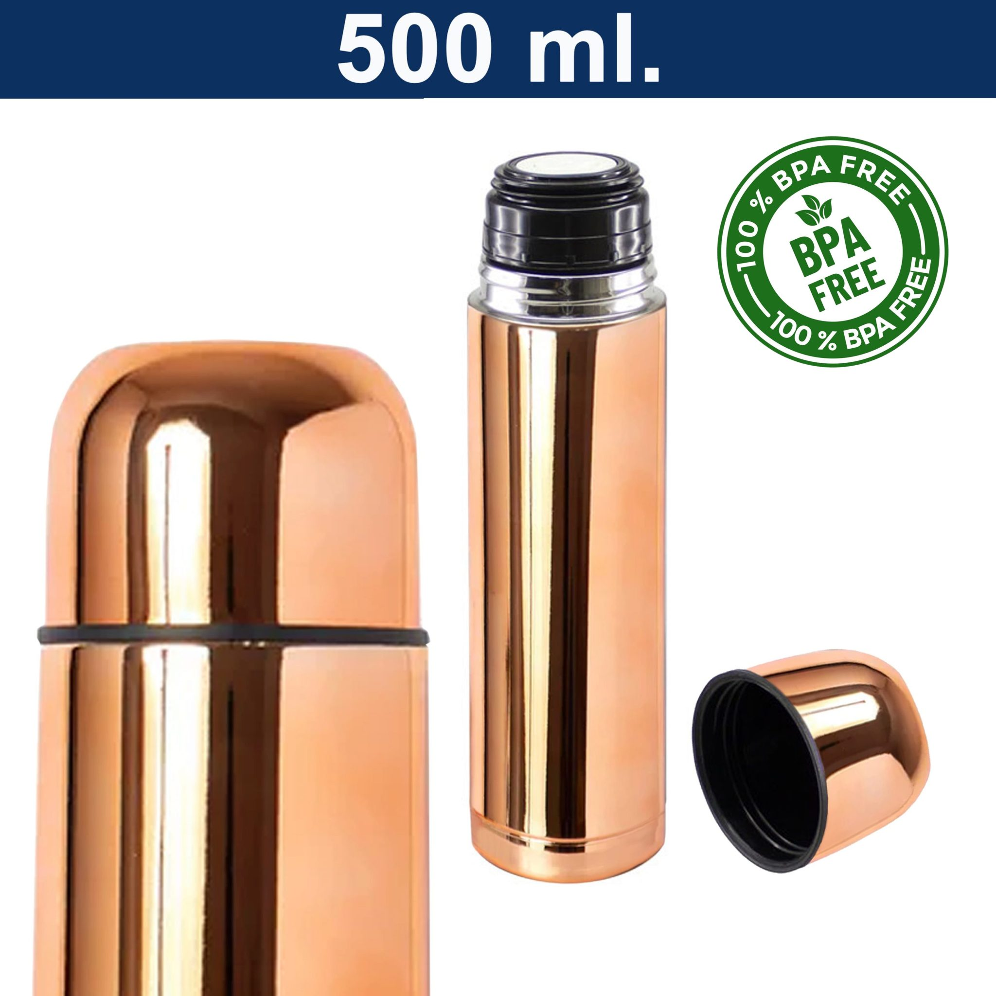 Termo Acero Inoxidable Encobrizado M59