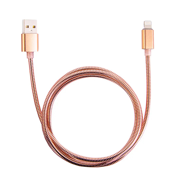Cable Conector Apple Lightning Encobrizado T64