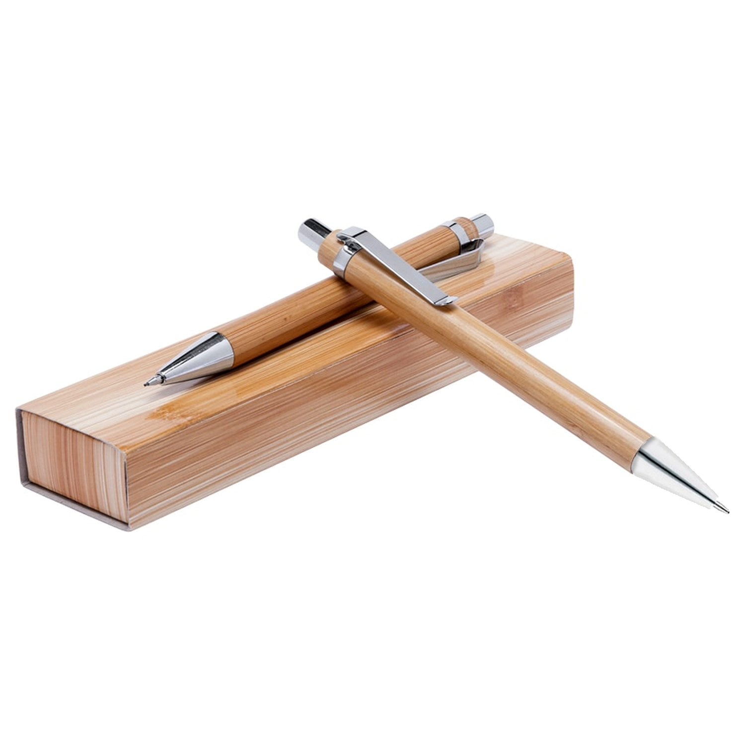 Set Portaminas y Bolígrafo Bamboo B92