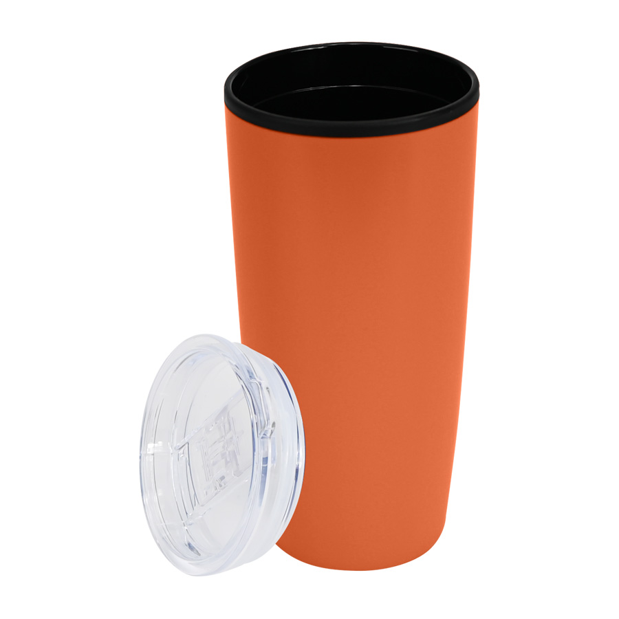 Mug metálico/plástico "LOFT" 600cc