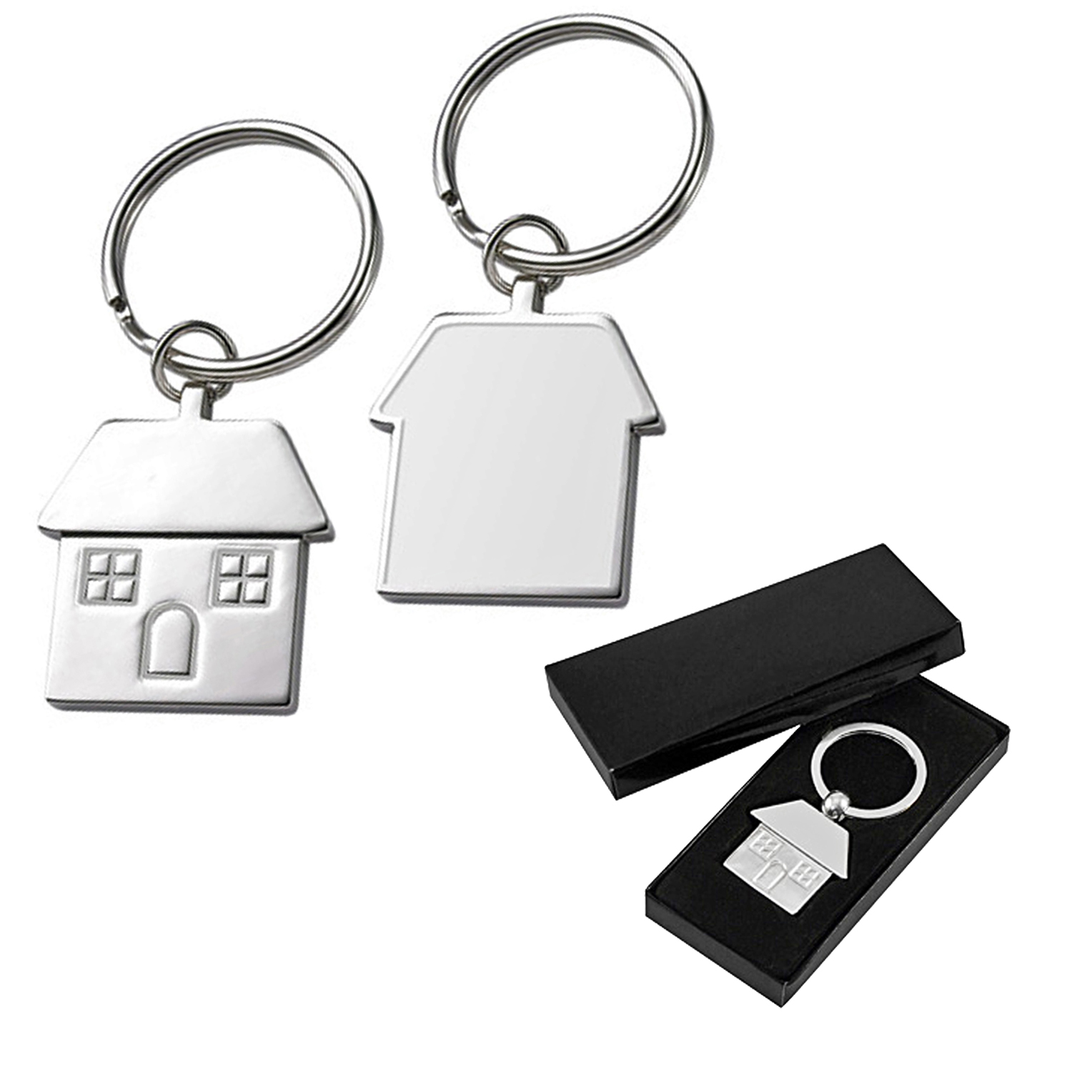 Llavero Casa metálico K7