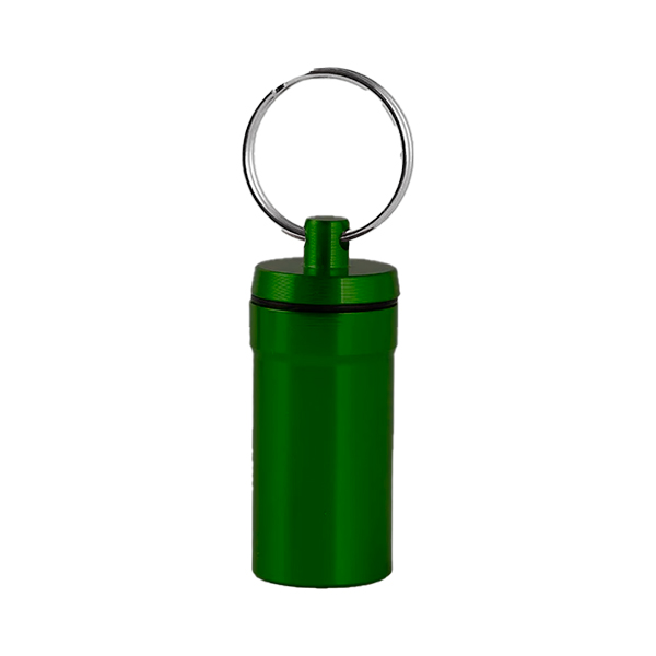 Llavero metálico pastillero K67