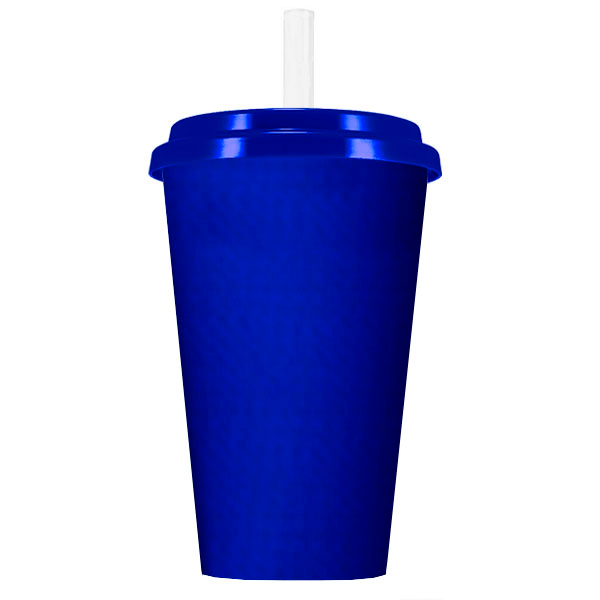 Vaso Plástico Reutilizable Empavonado M150