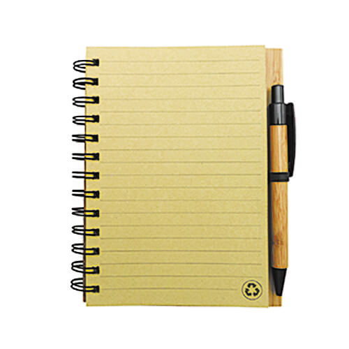 Cuaderno de Bamboo con bolígrafo N30