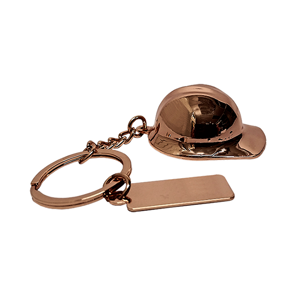 Llavero casco minero encobrizado K50