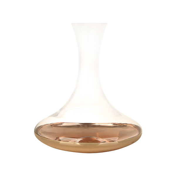 Set de Copas y Decantador para Vinos Encobrizado M88