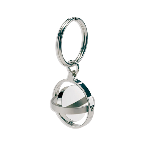 Llavero Metal Redondo Giratorio K16
