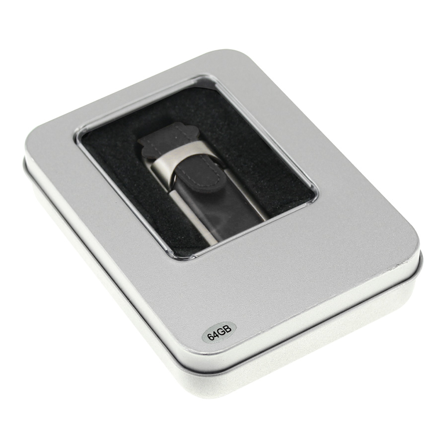 USB Pendrive 64GB de Eco-cuero