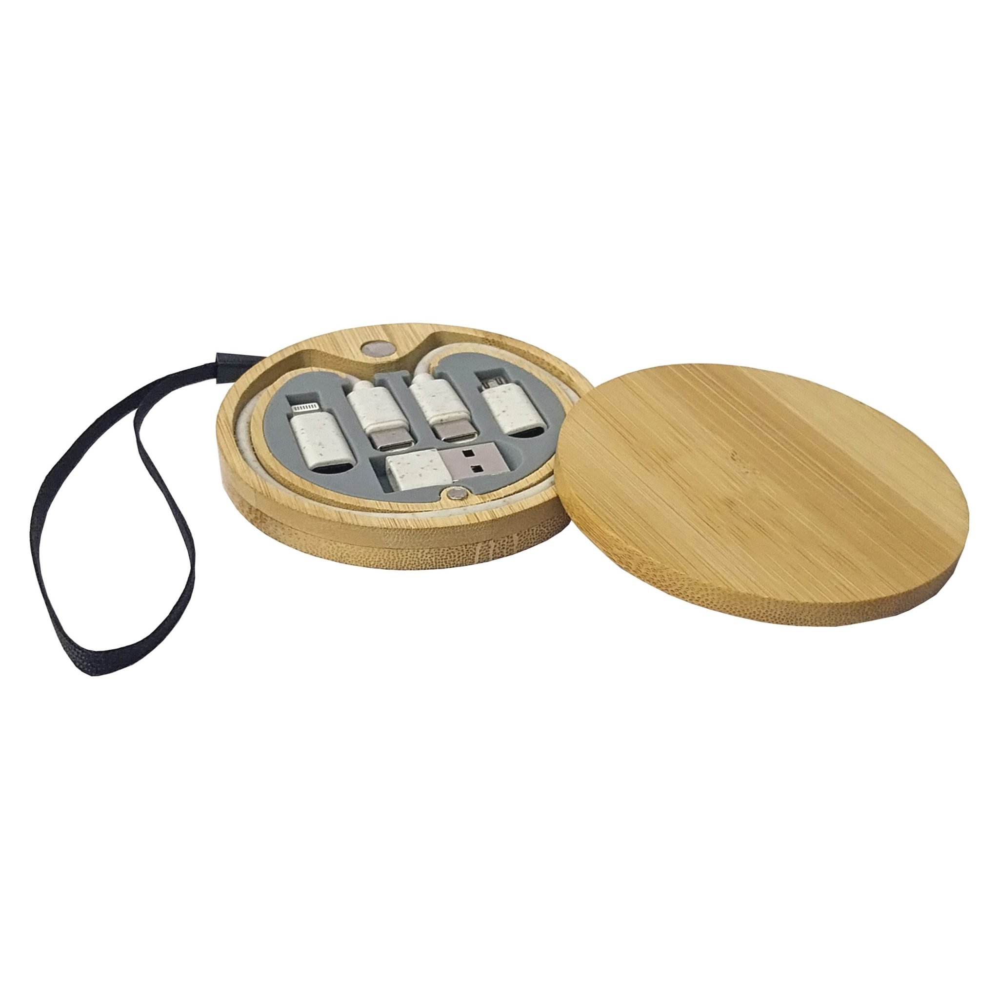 Cable Conector Multicargador de Bamboo T63
