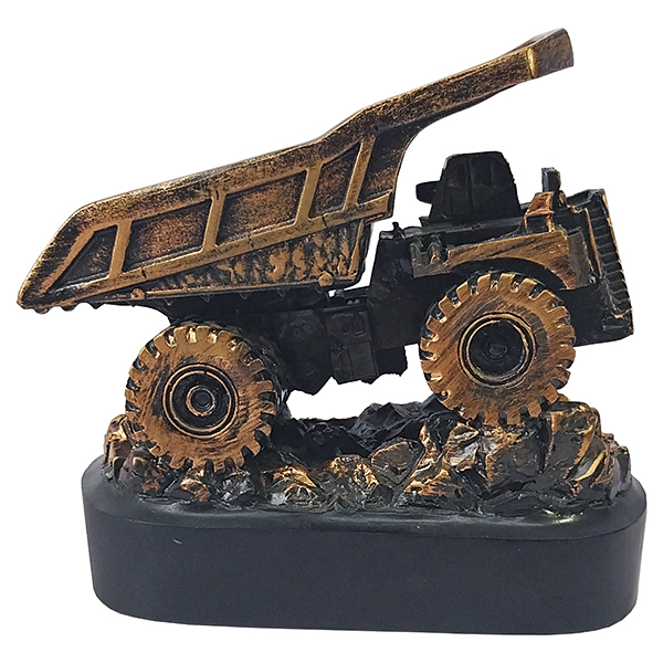 Trofeo Resina Camión Minero CA20