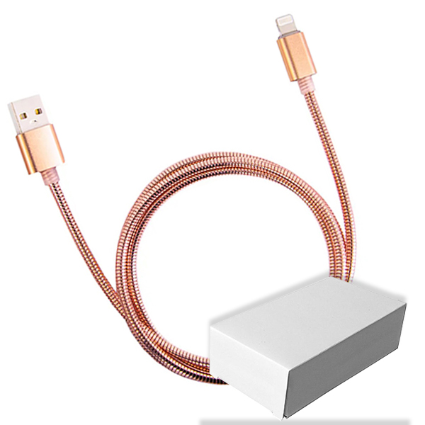 Cable Conector Apple Lightning Encobrizado T64