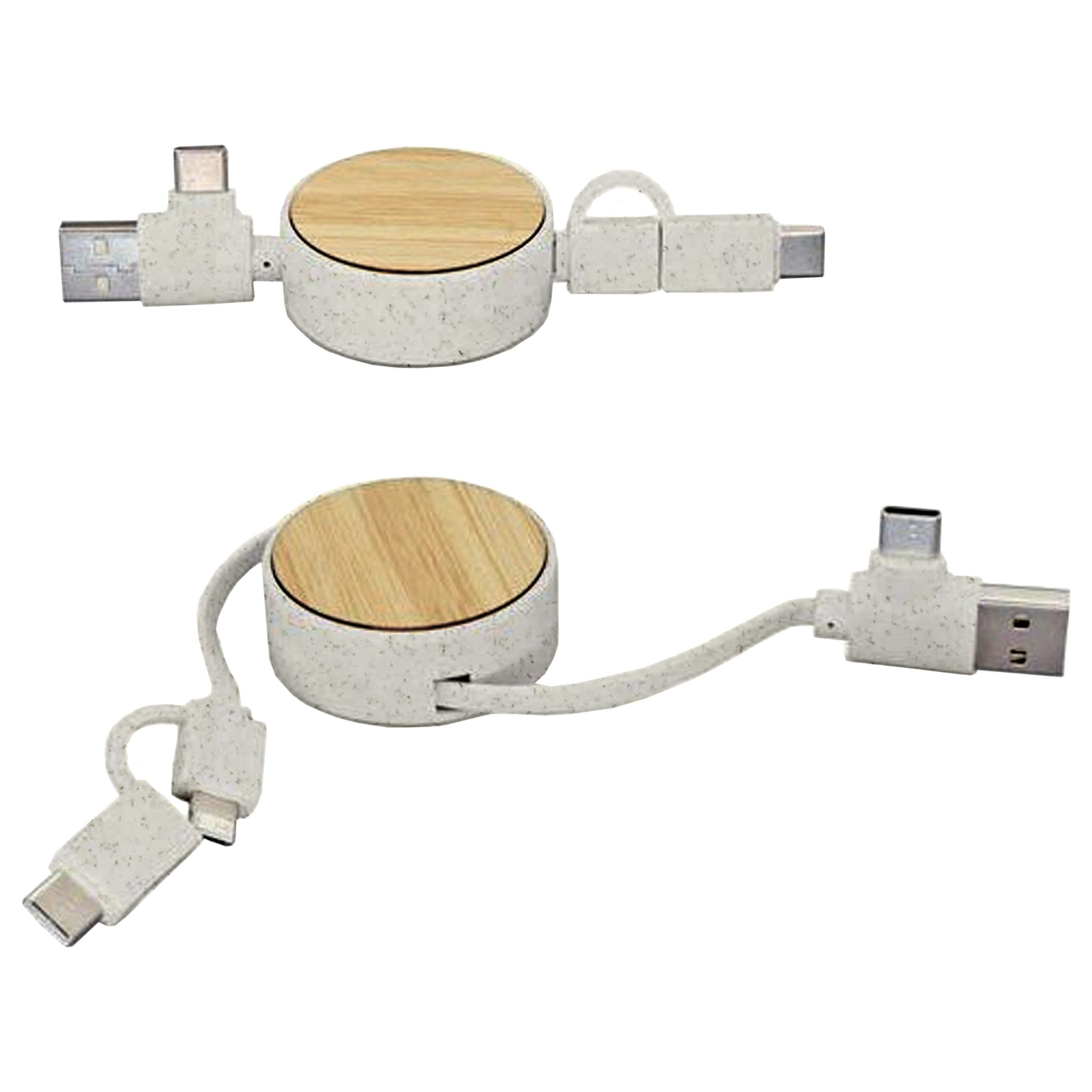 Cable Conector Multicargador Bamboo T61