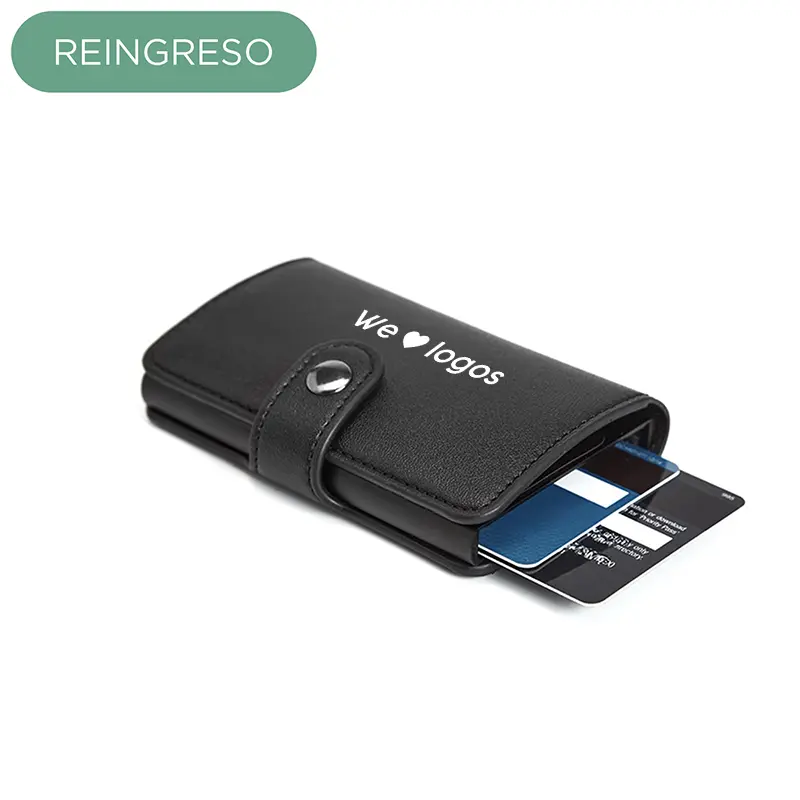 Porta Tarjetas De Credito Con Billetera