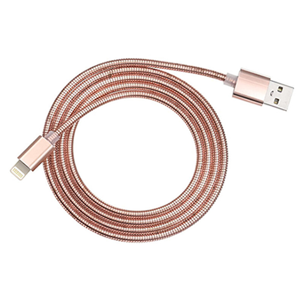 Cable Conector Apple Lightning Encobrizado T64