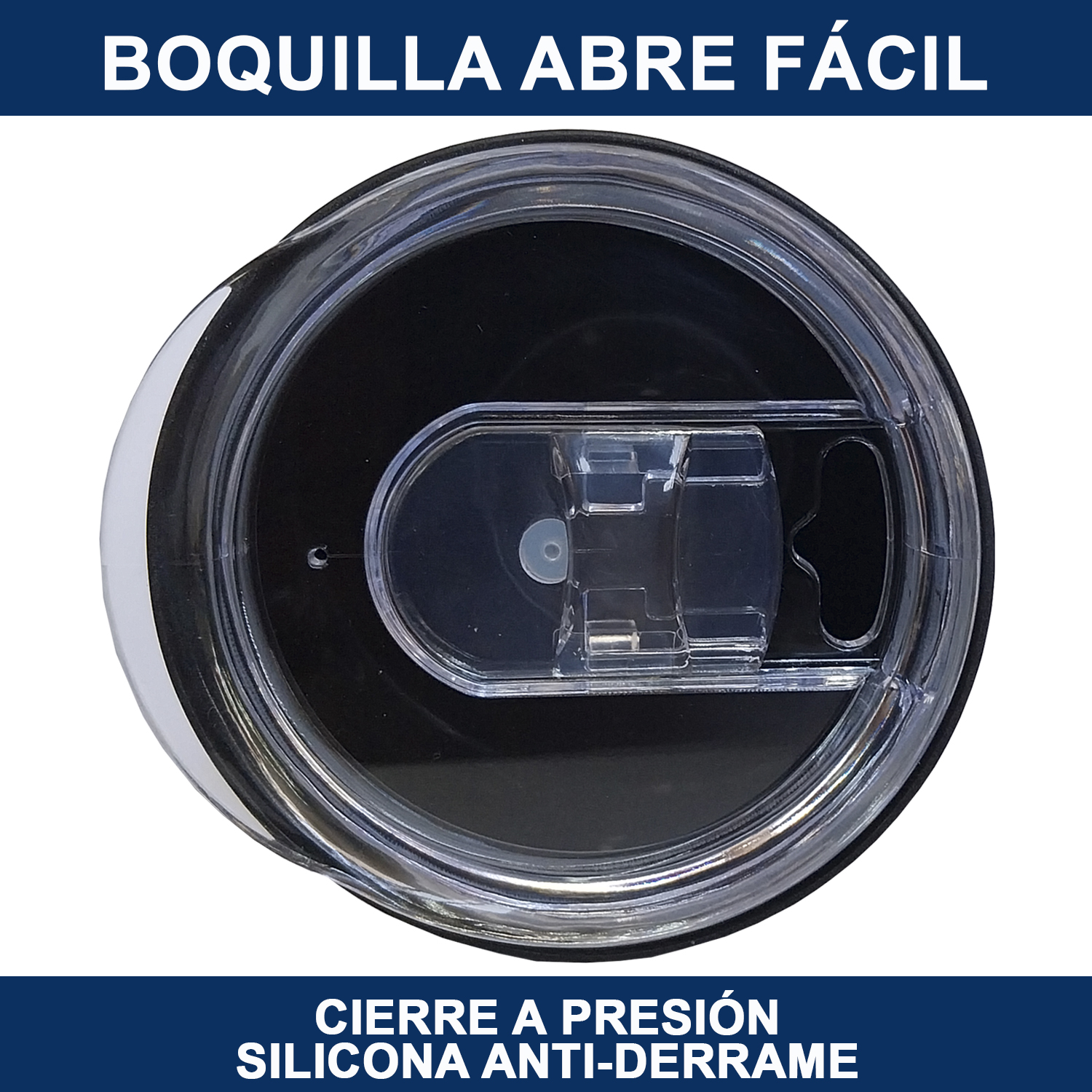 Mug Térmico Acero inoxidable plástico M19