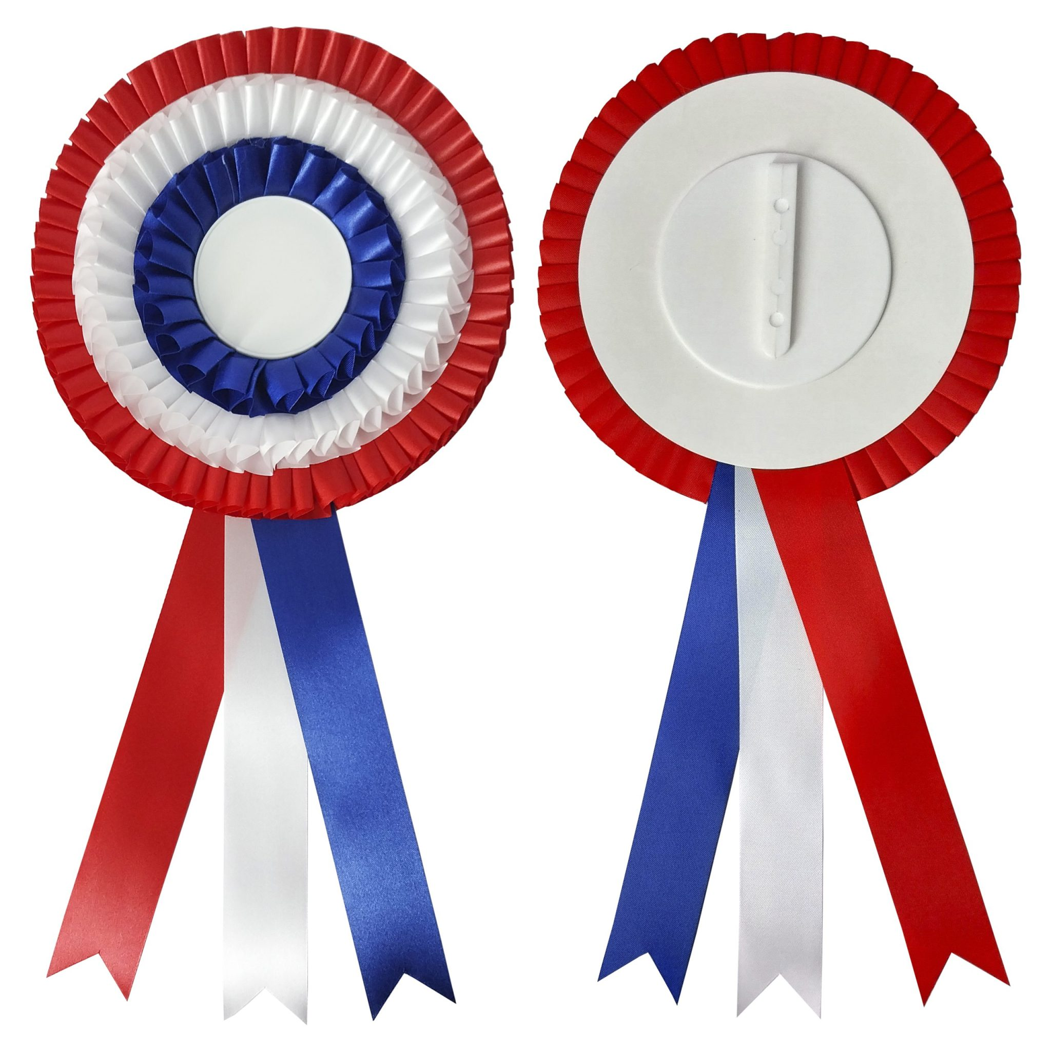 Escarapela Tricolor Chilena 165mm ESCA01