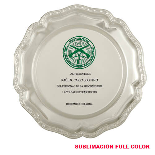 Plato Bandeja Redondo 2105 MS