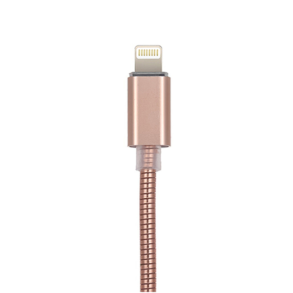 Cable Conector Apple Lightning Encobrizado T64
