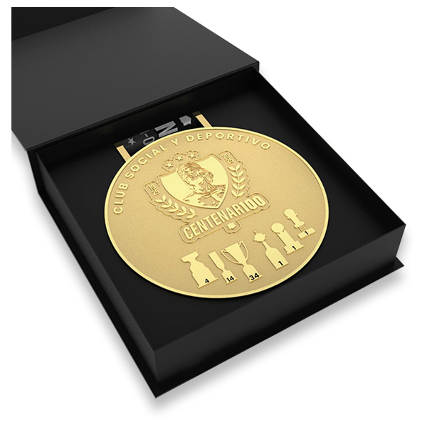 Medallón Conmemorativo Centenario Colo Colo