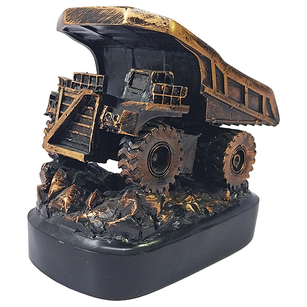 Trofeo Resina Camión Minero CA20