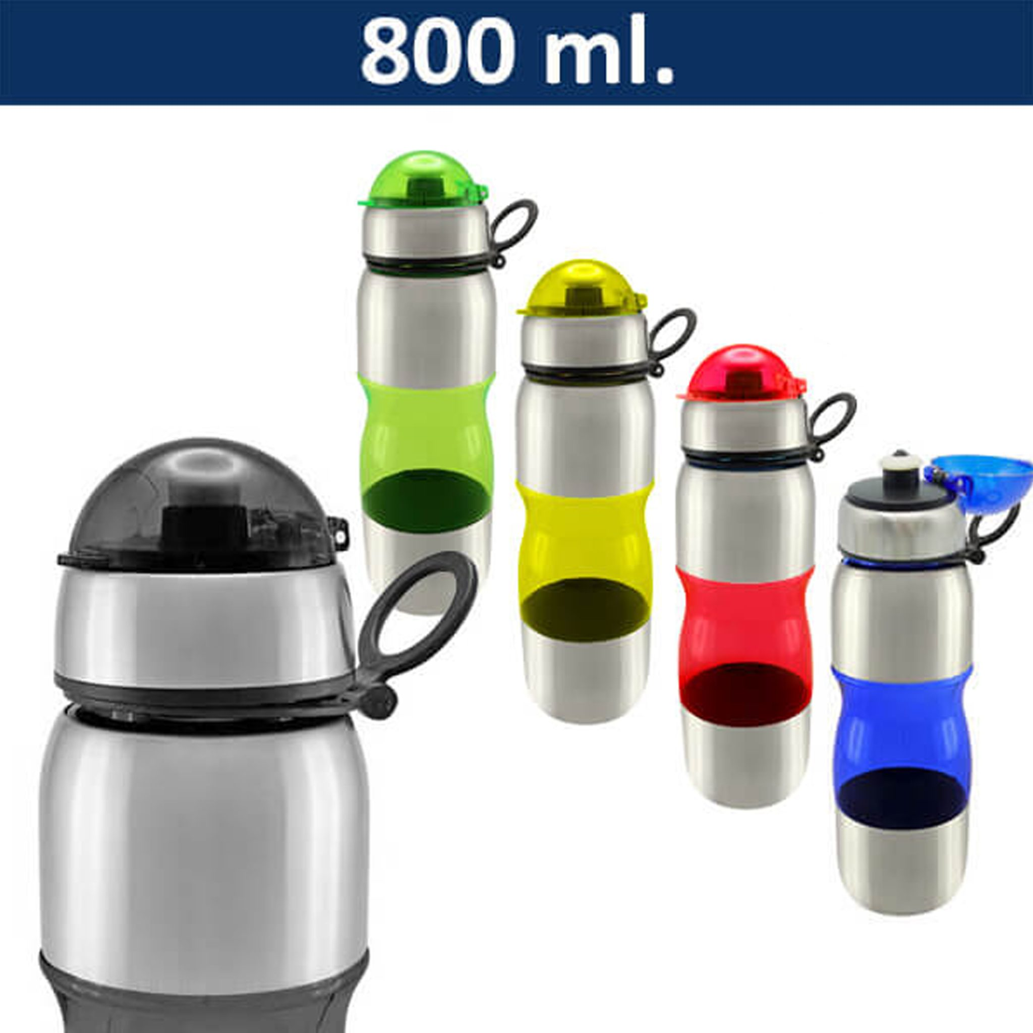 Caramayola Deportiva Acero Inoxidable M25