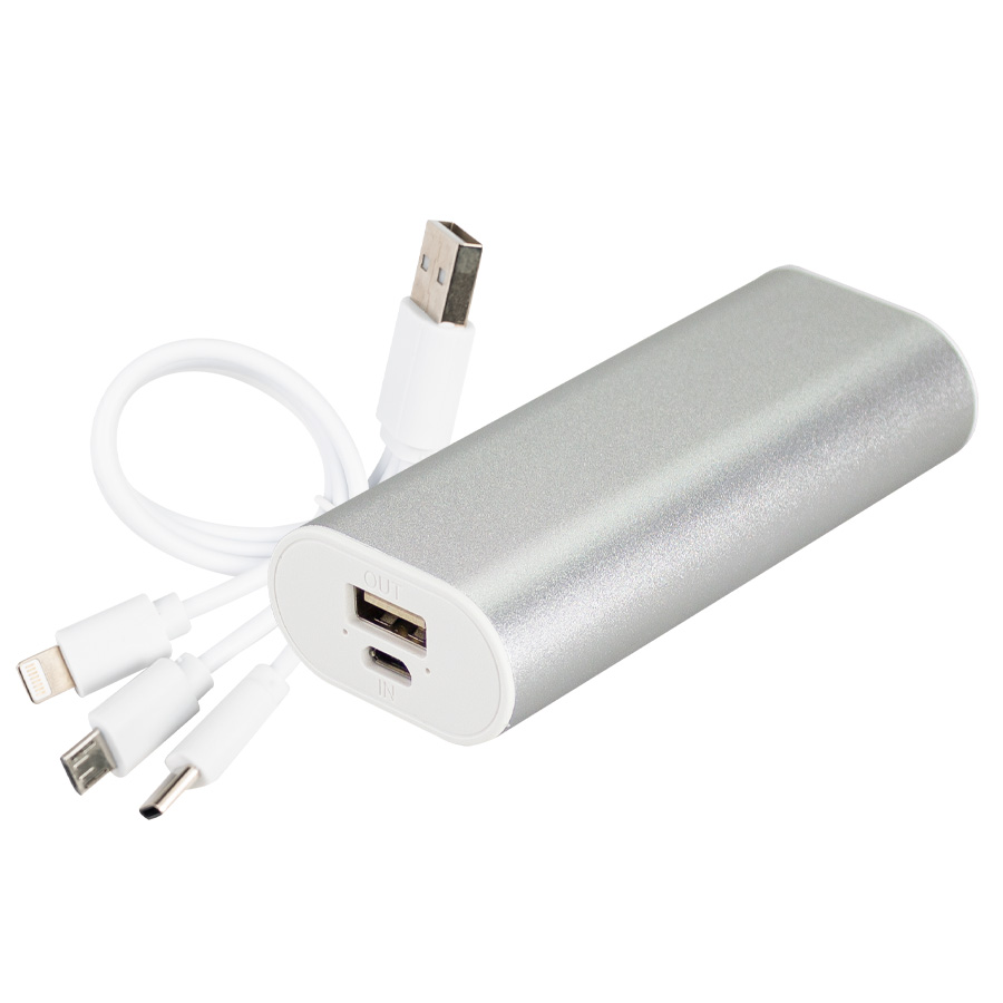Cargador Power Bank Metálico 5200mAh