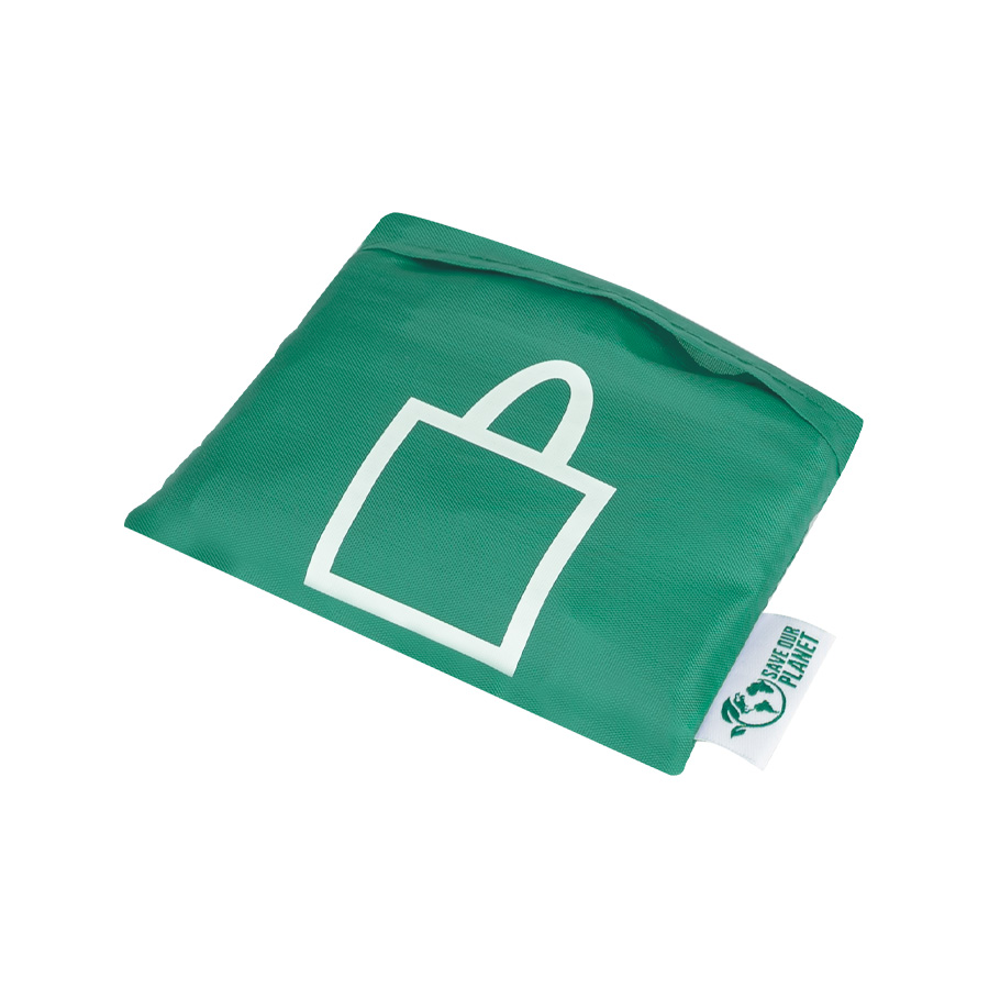 Bolsa de compras compactable en tela RPET