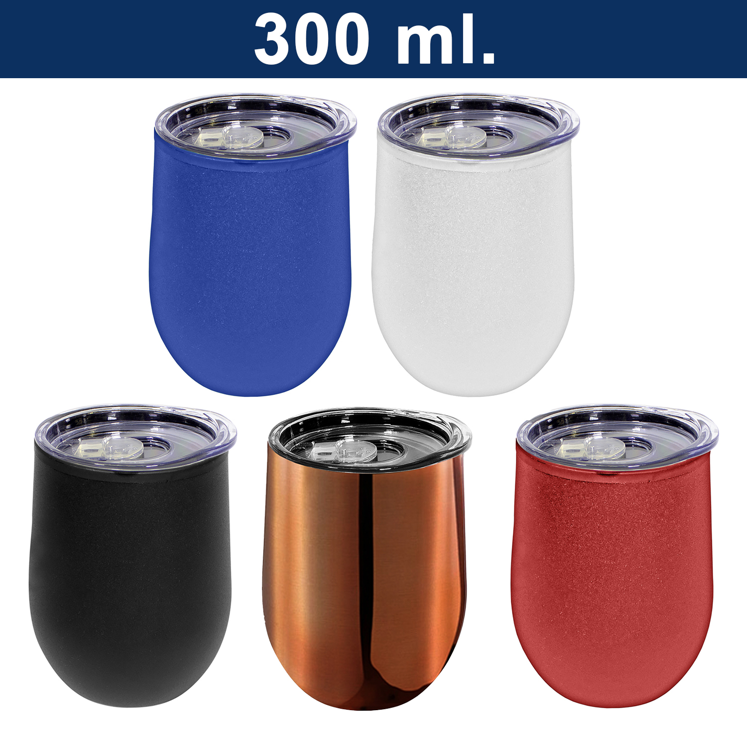 Mug Térmico Acero inoxidable plástico M19