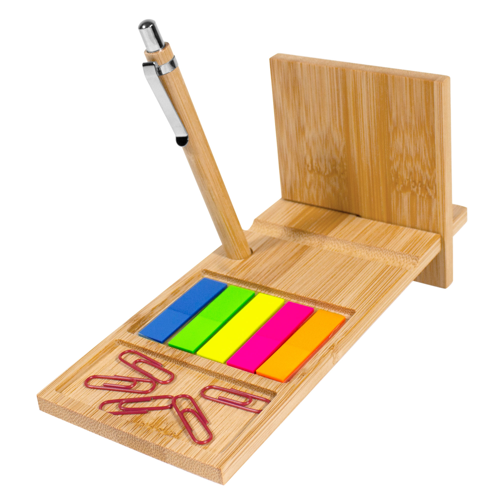 Organizador De Escritorio De Bambú "Nagano Desk"