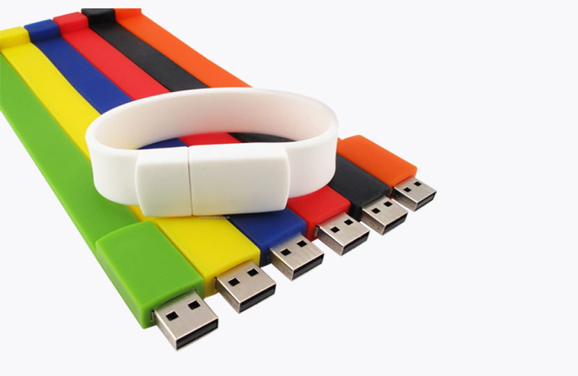 Pendrive Publicitario Con Forma De Pulsera De Silicona