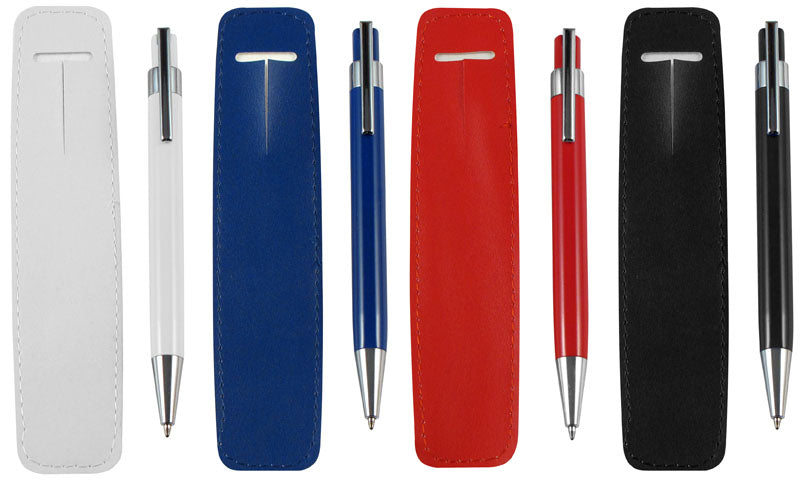 Bolígrafo Metálico Con Funda