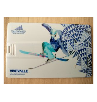 Pendrive Publicitario Con Forma Tarjeta