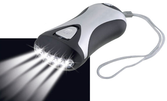 Linterna Dínamo Led