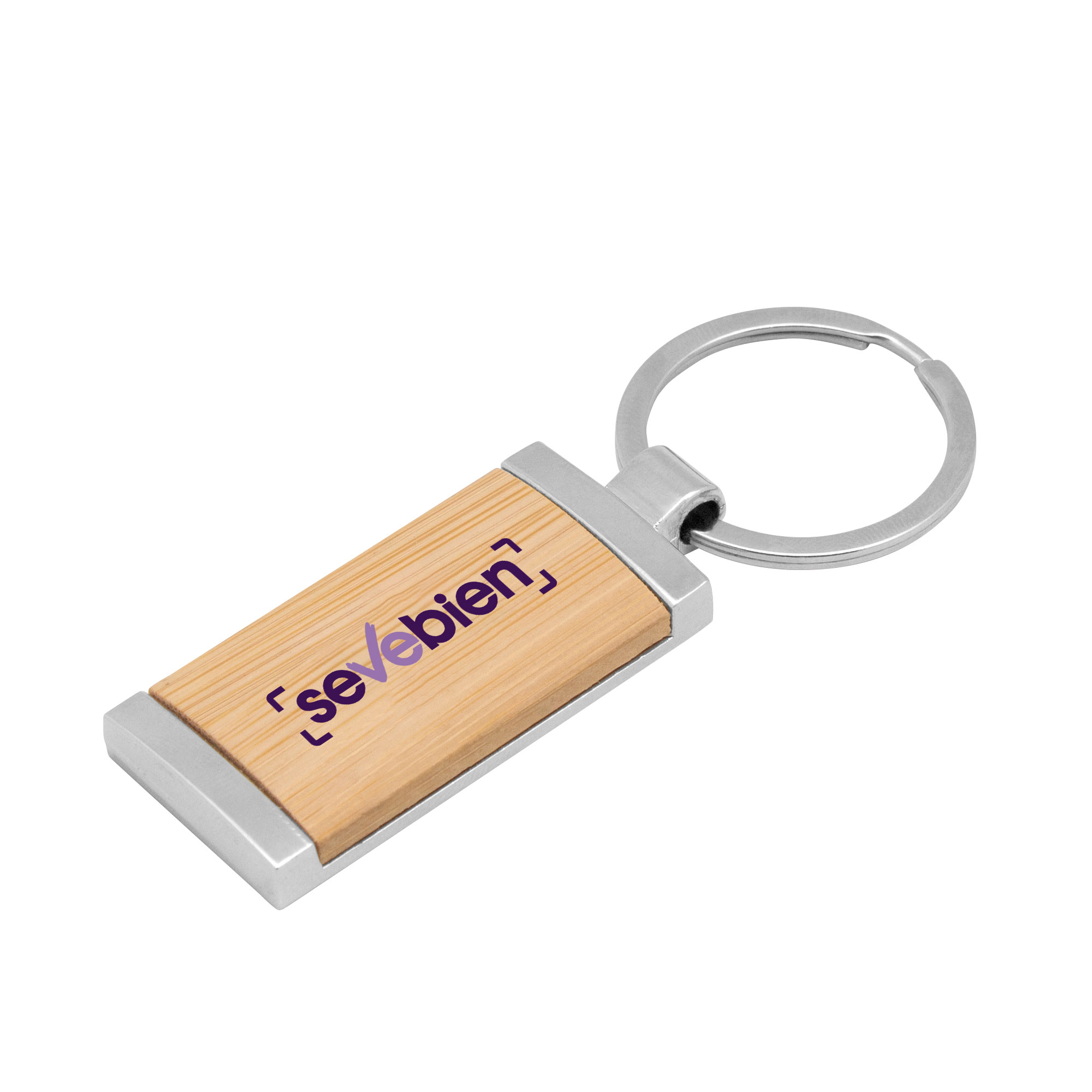 Llavero De Bambú "Tag"