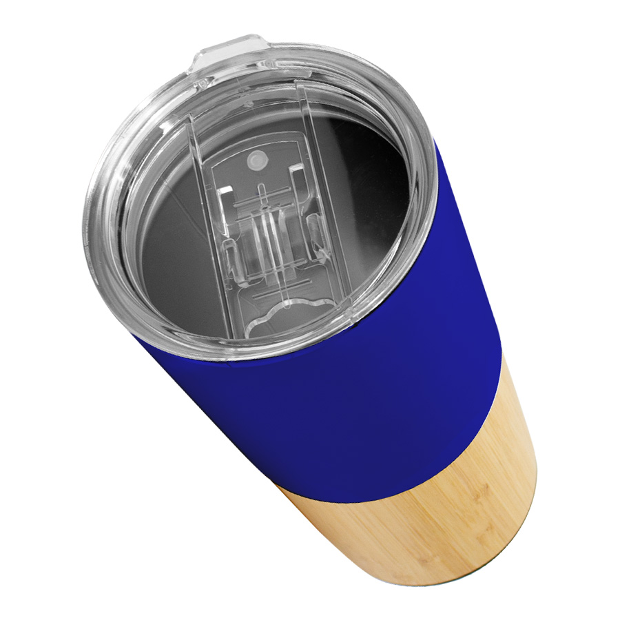 Mug metálico/bamboo "AURUS" 500cc