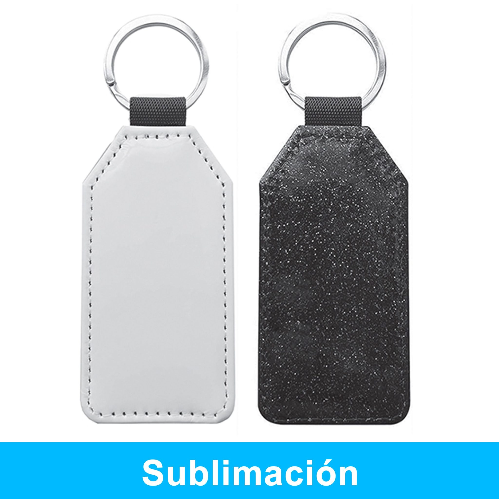 Llavero Sublimable símil cuero K13