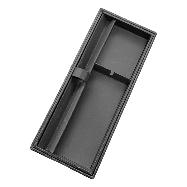 Estuche Negro para llavero y bolígrafo B85