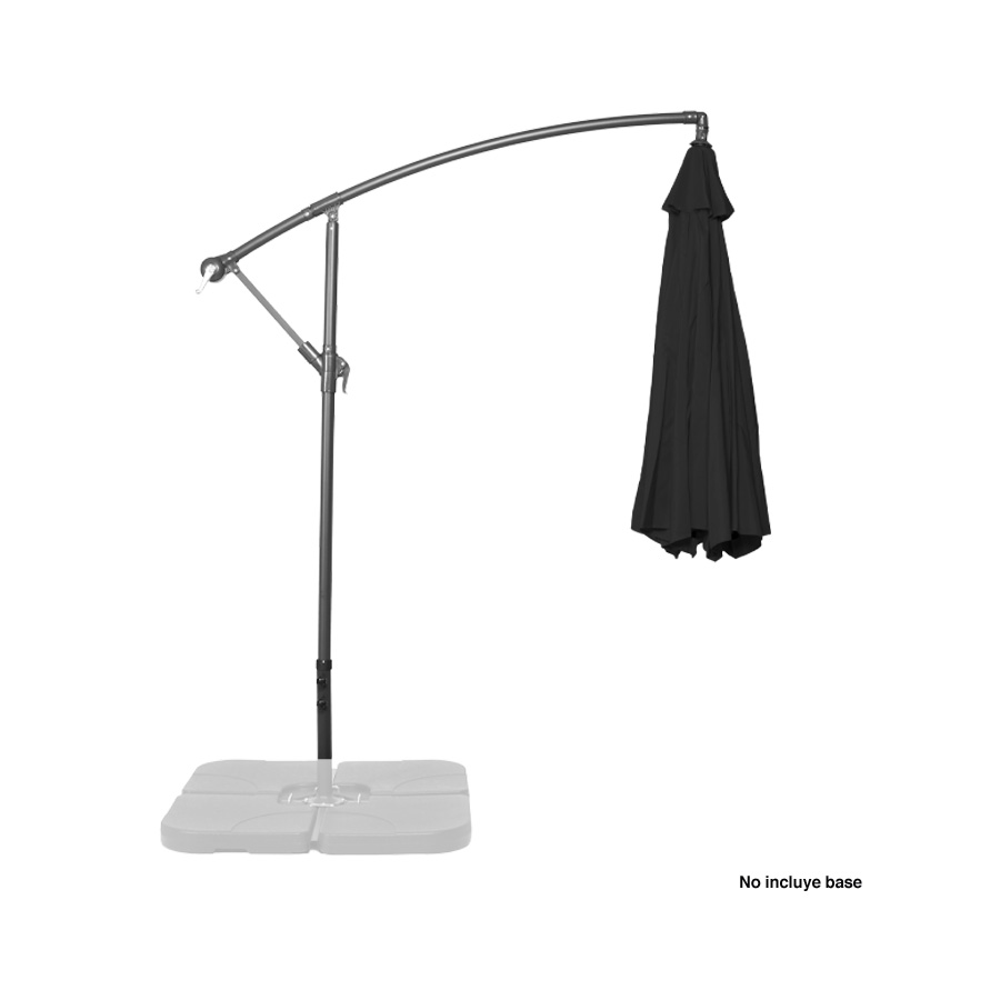 Quitasol lateral colgante "Banana" Ø3M