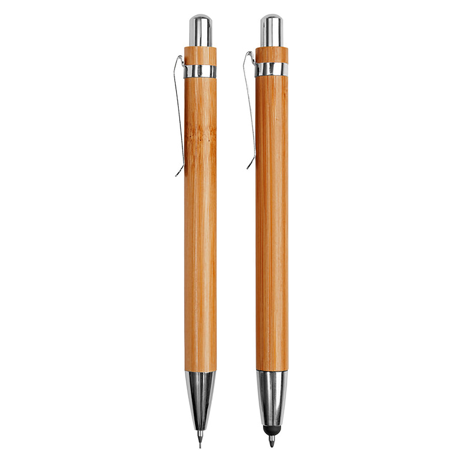 Set Portaminas y Bolígrafo Touch-Screen Bamboo B91