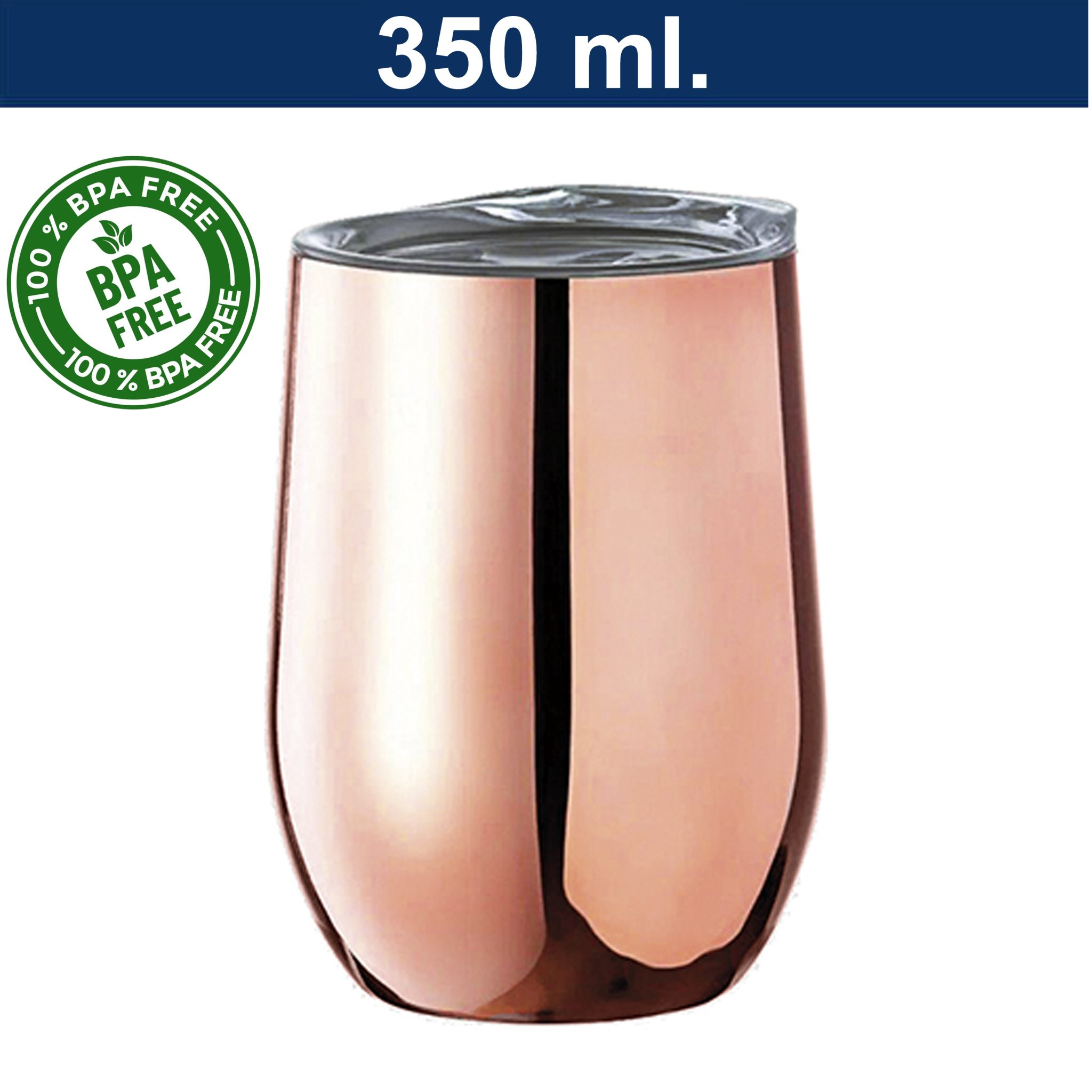 Mug Térmico Acero Inoxidable Encobrizado M199