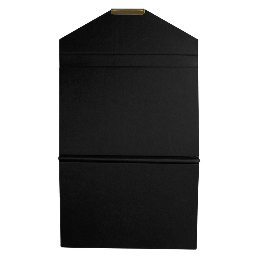 Deluxe Cuaderno  de PU-eco-cuero con cierre imantado "ENVELOPE"