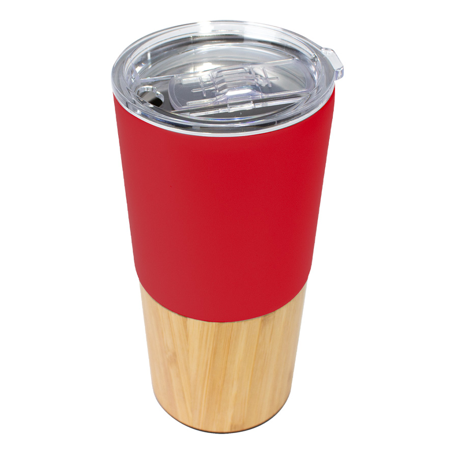 Mug metálico/bamboo "AURUS" 500cc