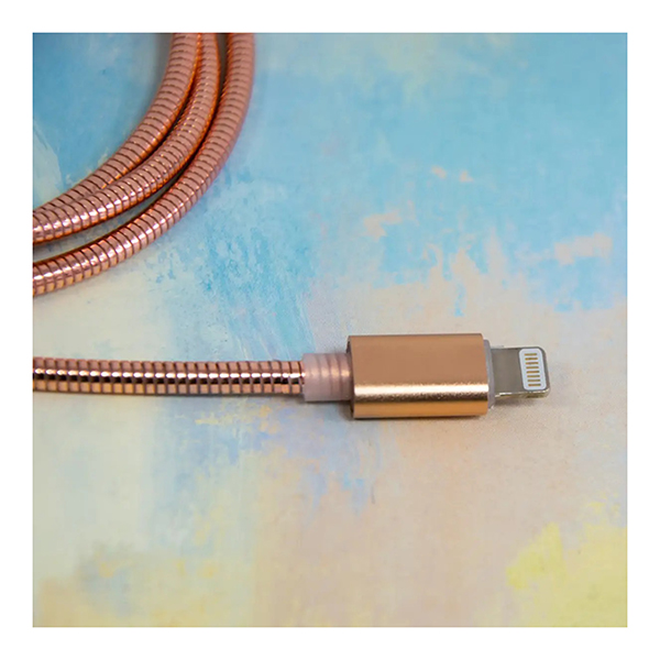 Cable Conector Apple Lightning Encobrizado T64