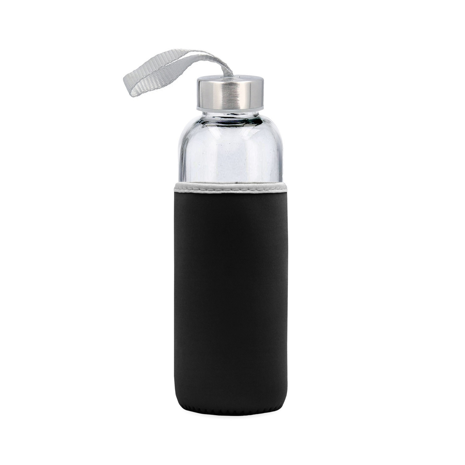 Botella Vidrio con funda M28