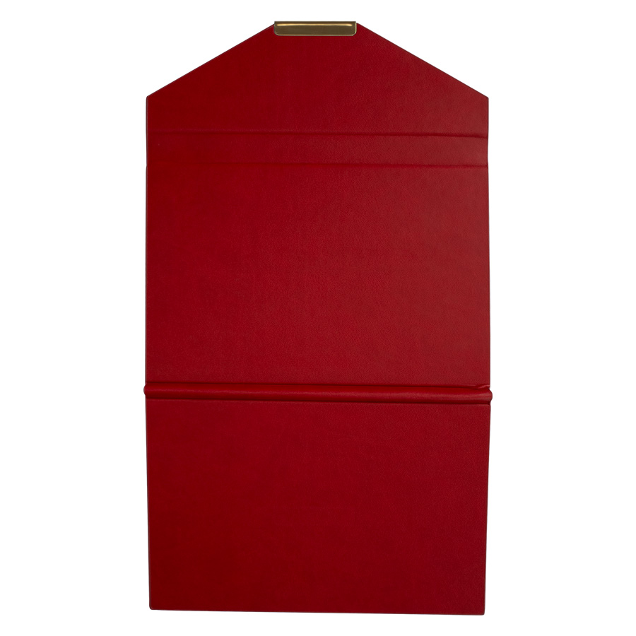 Deluxe Cuaderno  de PU-eco-cuero con cierre imantado "ENVELOPE"